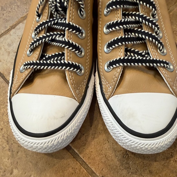 Converse custom tan leather Sneakers - Picture 4 of 6